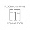Floor plan for 1 bed, 1 bath